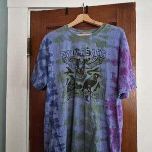 Comfort Colors Tie-Dye Tee - Blue, Purple, Green